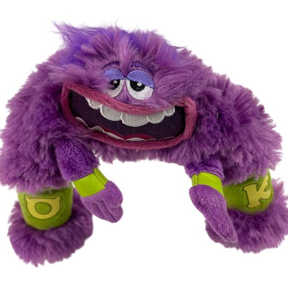Disney Pixar Plush ART Purple 7" Monsters Inc University Stuffed Animal Toy - Picture 2 of 8